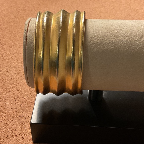 Chico's Jewelry - Chico's Gold Ribbed Bracelet